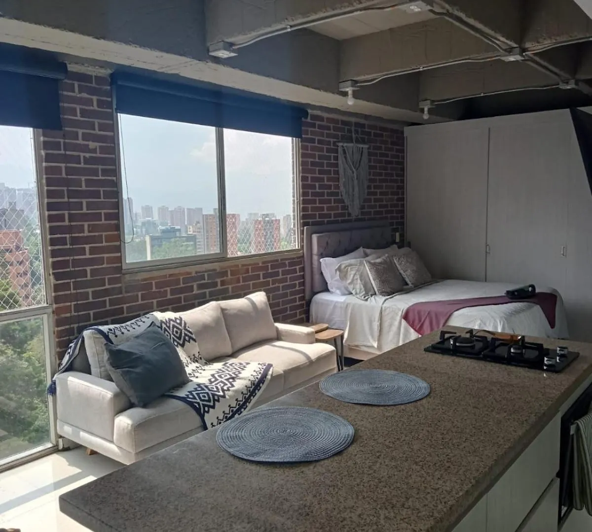 Apartaestudio El Tesoro Apartment Medellin